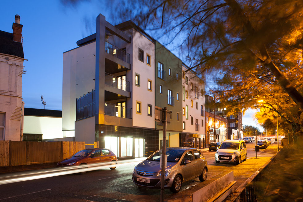 Pavilion Road apartments By Nottingham Architectural Photographer